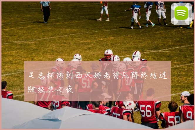 足总杯热刺西汉姆老将压阵终结连败经典之夜