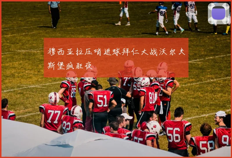 穆西亚拉压哨进球拜仁大战沃尔夫斯堡疯狂夜