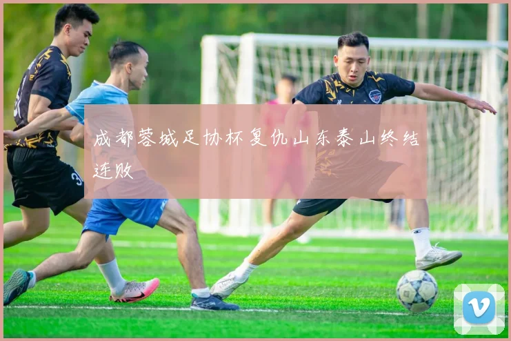 成都蓉城足协杯复仇山东泰山终结连败